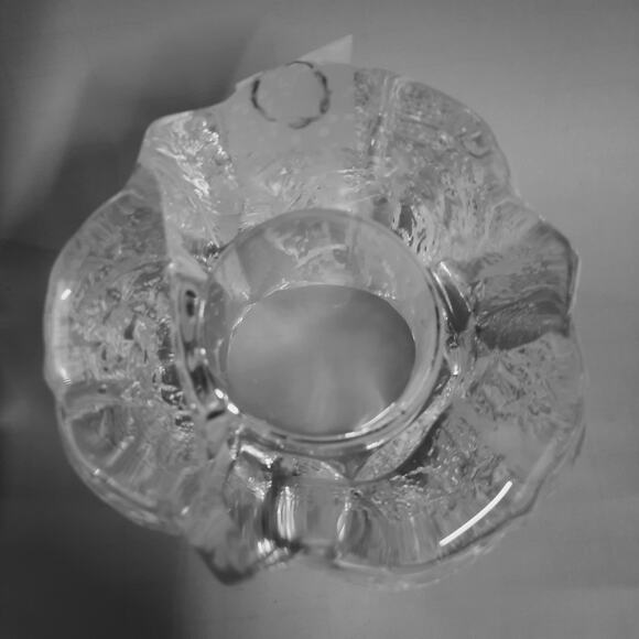 Set of 3 Eden Swedish Glass votive candle holders Signed Orrefors ca:1981-2001 - Picture 8 of 16